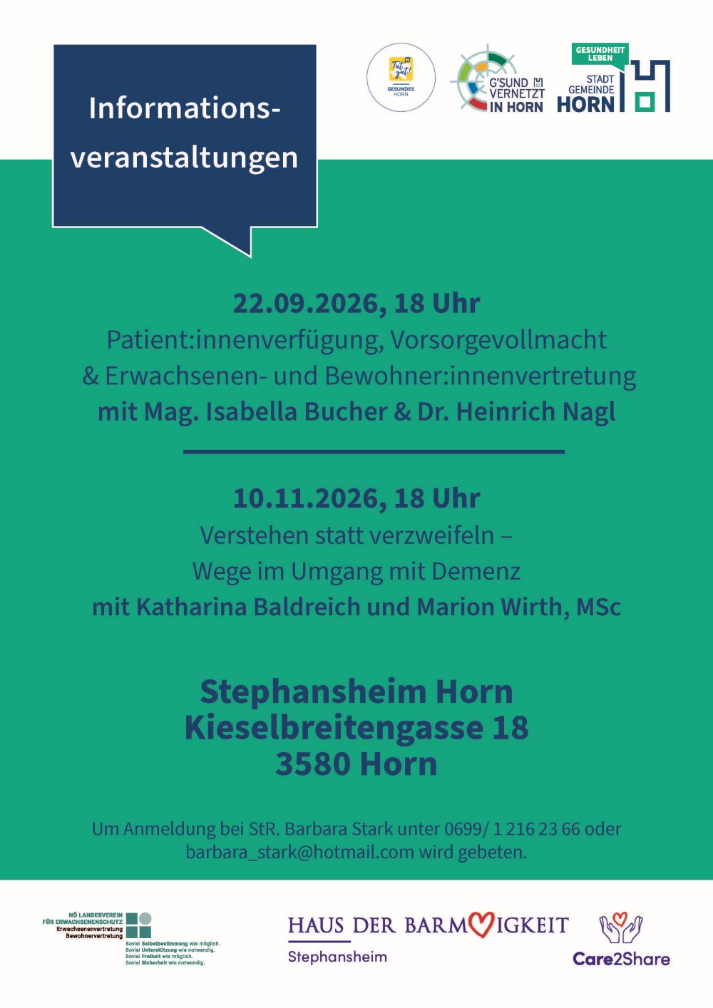 Informationsveranstaltung